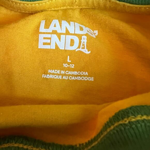 Lands End Frog Raglan Tee - Picture 7 of 8